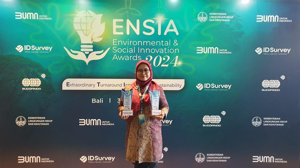 Indocement Cirebon Raih Penghargaan Platinum dan Gold pada Ensia Award 2024